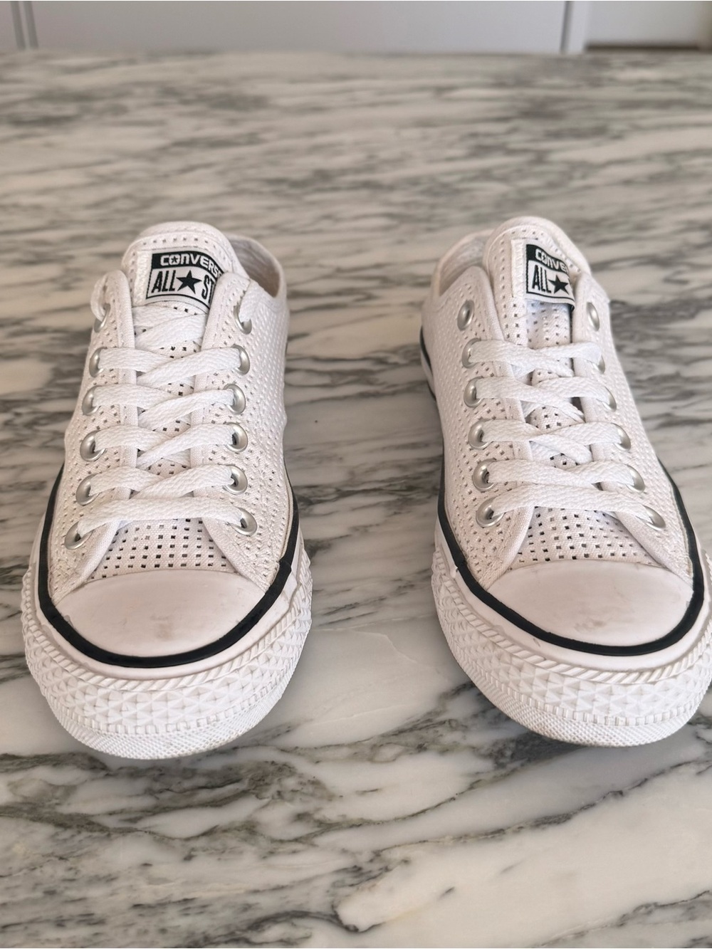 NEW Converse All Star White Low Top Sneakers